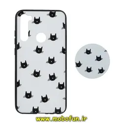 قاب گوشی Redmi Note 8 - Redmi Note 8 2021 شیائومی فانتزی سوزنی برجسته طرح گربه قلبی پاپ سوکت دار کد 347