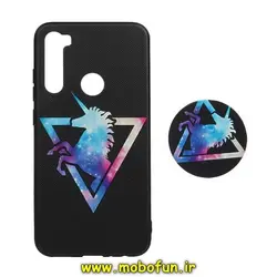 قاب گوشی Redmi Note 8 - Redmi Note 8 2021 شیائومی فانتزی سوزنی برجسته طرح یونیکورن UNICORN پاپ سوکت دار کد 344