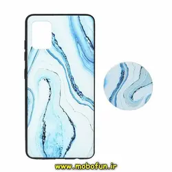 قاب گوشی Galaxy A51 سامسونگ فانتزی سوزنی برجسته طرح آبرنگی پاپ سوکت دار کد 311