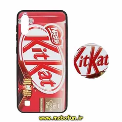 قاب گوشی Galaxy A10 - Galaxy M10 سامسونگ فانتزی سوزنی برجسته طرح KitKat کیت کت پاپ سوکت دار کد 50