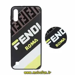 قاب گوشی Galaxy A10 - Galaxy M10 سامسونگ فانتزی سوزنی برجسته طرح FENDI ROMA پاپ سوکت دار کد 49
