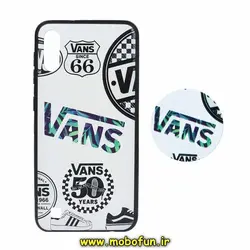 قاب گوشی Galaxy A10 - Galaxy M10 سامسونگ فانتزی سوزنی برجسته طرح VANS پاپ سوکت دار کد 43