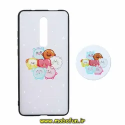 قاب گوشی Mi 9T - Mi 9T Pro - Redmi K20 - Redmi K20 Pro شیائومی فانتزی سوزنی برجسته طرح کیوت CUTE پاپ سوکت دار کد 56