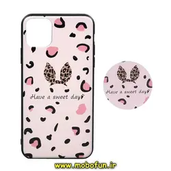 قاب گوشی iPhone 11 Pro Max آیفون فانتزی برجسته طرح خرگوشی پاپ سوکت دار کد 170