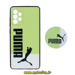 قاب گوشی Galaxy A72 4G - Galaxy A72 5G سامسونگ طرح فانتزی برجسته پوما PUMA پاپ سوکت دار محافظ لنز دار کد 187