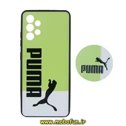قاب گوشی Galaxy A32 4G سامسونگ فانتزی برجسته طرح پوما PUMA پاپ سوکت دار محافظ لنز دار کد 228