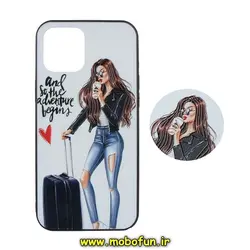 قاب گوشی iPhone 12 Pro Max آیفون فانتزی برجسته طرح دخترونه پاپ سوکت دار کد 135