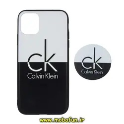 قاب گوشی iPhone 11 آیفون فانتزی برجسته طرح Calvin Klein پاپ سوکت دار کد 121