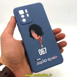 قاب گوشی Poco X3 GT پوکو شیائومی سیلیکونی ژله ای طرح اسکویید گیم Squid Game بازی مرکب محافظ لنز دار فیلی کد 7