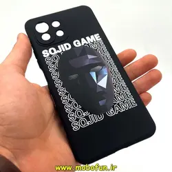 قاب گوشی Mi 11 Lite - Mi 11 Lite 5G - Mi 11 Lite NE شیائومی سیلیکونی ژله ای طرح اسکویید گیم Squid Game بازی مرکب محافظ لنز دار مشکی کد 62