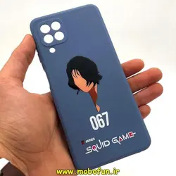 قاب گوشی Galaxy A22 4G - Galaxy M32 4G سامسونگ سیلیکونی ژله ای طرح اسکویید گیم Squid Game بازی مرکب محافظ لنز دار فیلی کد 86