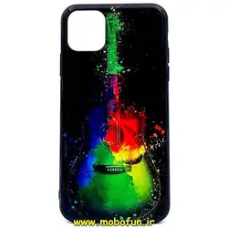 قاب گوشی iPhone 11 Pro Max آیفون فانتزی طرح برجسته گیتار کد 123