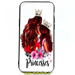 قاب گوشی iPhone 11 آیفون فانتزی طرح برجسته سوزنی پرنسس کد 106