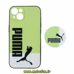 قاب گوشی iPhone 13 آیفون فانتزی برجسته طرح پوما PUMA پاپ سوکت دار محافظ لنز دار کد 24