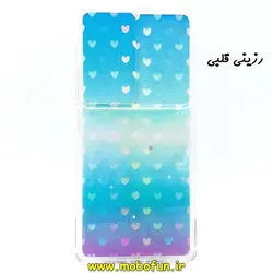 قاب گوشی Redmi Note 10 Pro - Redmi Note 10 Pro Max شیائومی طرح رزینی IMD ایربگ دار فانتزی محافظ لنز دار کشویی قلبی کد 108