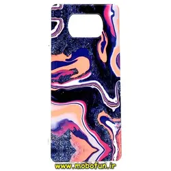 قاب گوشی Poco X3 - Poco X3 Pro پوکو شیائومی طرح سنگ و اکلیل IMD کهکشانی کد 329