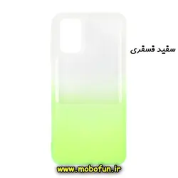 قاب گوشی Galaxy A02S سامسونگ رودریگو طرح ژله ای سفید فسفری کد 118