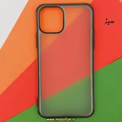 قاب گوشی Iphone 11 Pro آیفون طرح ژله ای مات مای چویس My Choice ضد ضربه سبز کد 90