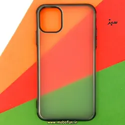 قاب گوشی Iphone 11 آیفون طرح ژله ای مات مای چویس My Choice ضد ضربه سبز کد 86