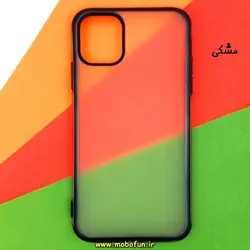 قاب گوشی Iphone 11 آیفون طرح ژله ای مات مای چویس My Choice ضد ضربه مشکی کد 85