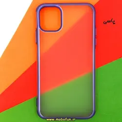 قاب گوشی Iphone 11 آیفون طرح ژله ای مات مای چویس My Choice ضد ضربه یاسی کد 84