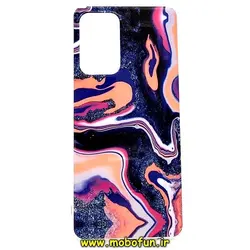 قاب گوشی Galaxy A52 - Galaxy A52S سامسونگ طرح سنگ و اکلیل IMD کهکشانی کد 121