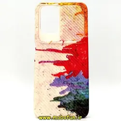 قاب گوشی Redmi Note 10 4G - Redmi Note 10S شیائومی طرح سیلیکونی رنگین کمانی محافظ لنز دار کشویی کد 41