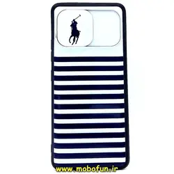 قاب گوشی Galaxy A42 سامسونگ فانتزی ژله ای طرح پولو Polo محافظ لنزدار کشویی کد 84