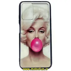 قاب گوشی Poco M3 - Redmi 9T شیائومی فانتزی ژله ای طرح دخترونه محافظ لنزدار کشویی کد 5