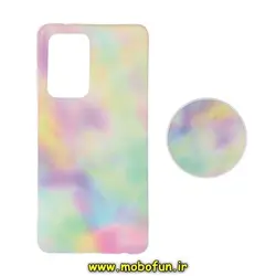 قاب گوشی Galaxy A52 - Galaxy A52S سامسونگ طرح ژله ای ابر و بادی پاپ سوکت دار کد 93