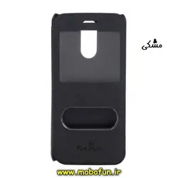 کیف کلاسوری گوشی LG K8 2017 ال جی طرح کتابی مشکی کد 4
