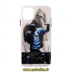 قاب گوشی Iphone 11 Pro آیفون طرح فانتزی برجسته خورشیدی UV دی جی DJ کد 65