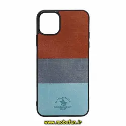 قاب گوشی Iphone 11 Pro Max آیفون طرح ژله ای سه خط رنگی پولو کد 46