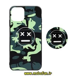 قاب گوشی Iphone 11 Pro آیفون طرح فانتزی چریکی ارتشی به همراه پاپ سوکت کد 28