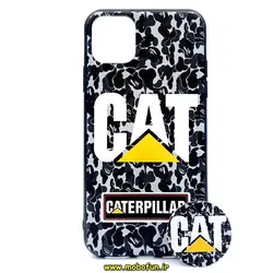 قاب گوشی Iphone 11 Pro Max فانتزی برجسته طرح کاترپیلار به همراه پاپ سوکت کد 21