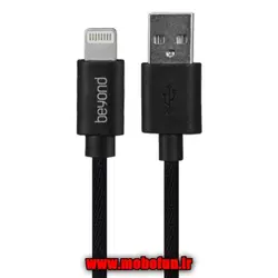 کابل شارژ تبدیل USB به لایتنینگ اپل بیاند مدل BA-341 به طول 1 متر