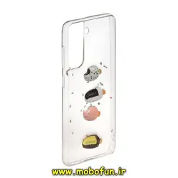قاب گوشی Galaxy S21 FE سامسونگ طرح بستنی مگنوم شفاف کد 292