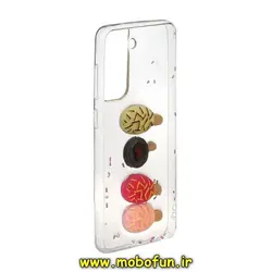 قاب گوشی Galaxy S21 FE سامسونگ طرح بستنی مگنوم شفاف کد 291