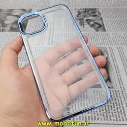 قاب گوشی iPhone 11 آیفون طرح پشت طلق شیشه ای شفاف اورجینال برند CASE MATE آبی کد 413