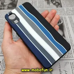 قاب گوشی Galaxy A03 Core سامسونگ طرح هارد HARD رنگین کمانی آبرنگی پشت سیلیکونی محافظ لنز دار کد 104