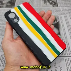 قاب گوشی Galaxy A03 Core سامسونگ طرح هارد HARD رنگین کمانی آبرنگی پشت سیلیکونی محافظ لنز دار کد 101