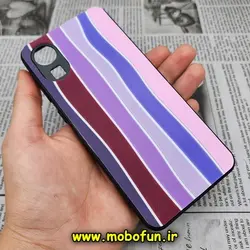 قاب گوشی Galaxy A03 Core سامسونگ طرح هارد HARD رنگین کمانی آبرنگی پشت سیلیکونی محافظ لنز دار کد 99