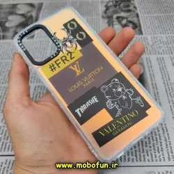 قاب گوشی Galaxy A22 4G - Galaxy M32 4G سامسونگ طرح ضدضربه اورجینال هولوگرامی لنز رنگی هفت رنگ CASETIFY کد 621