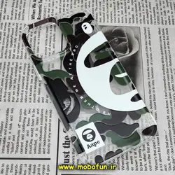 قاب گوشی iPhone 13 Pro Max آیفون طرح پشت طلق پرینت برجسته دکمه کرومی چریکی کد 442