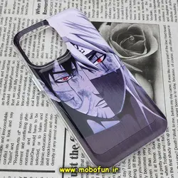 قاب گوشی iPhone 13 Pro آیفون طرح پشت طلق پرینت برجسته دکمه کرومی انیمه ژاپنی کد 334