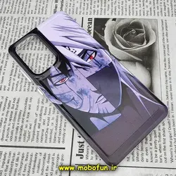 قاب گوشی Galaxy A73 5G سامسونگ طرح پشت طلق پرینت برجسته دکمه کرومی انیمه ژاپنی کد 479