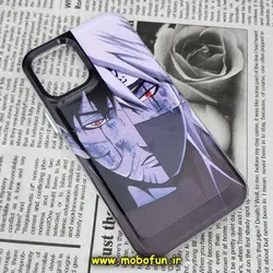 قاب گوشی iPhone 12 - iPhone 12 Pro آیفون طرح پشت طلق پرینت برجسته دکمه کرومی انیمه ژاپنی کد 735