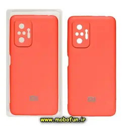 قاب گوشی Redmi Note 10 Pro 4G - Redmi Note 10 Pro Max شیائومی سیلیکونی اورجینال پاک کنی درجه یک زیربسته گلبهی فانتزی محافظ لنز دار کد 487