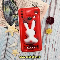 قاب گوشی Galaxy A10S سامسونگ طرح چاپ سه بعدی 3D پافر کارتونی محافظ لنز دار کد 552