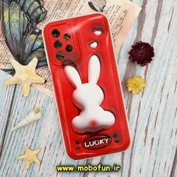 قاب گوشی Galaxy A23 4G سامسونگ طرح چاپ سه بعدی 3D پافر کارتونی محافظ لنز دار کد 345